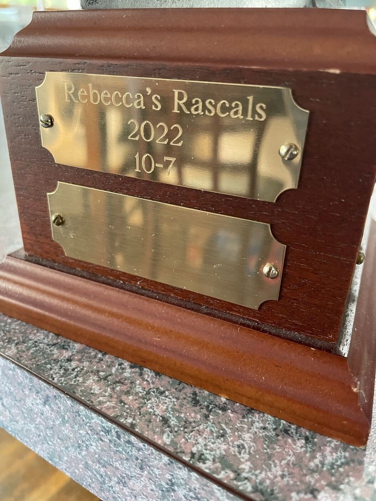 Custom Engraved 2" x 3/4" Brass Plate