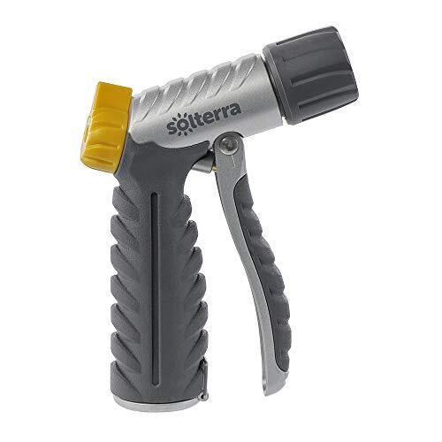 56380 Garden Hose High-Flow Nozzle with Gray Front Trigger Adjustable