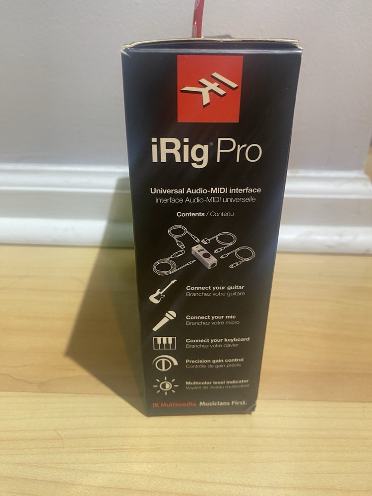 IK Multimedia iRig Pro Audio-MIDI Interface