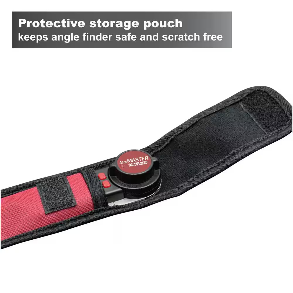 Accumaster Digital 7 In. Angle Finder Protractor and Ruler