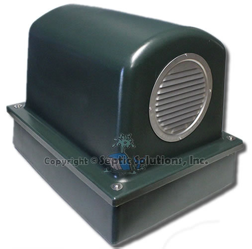 SEPTIC AIR PUMP HOUSING COVER AND BASE FREE SHIPPING