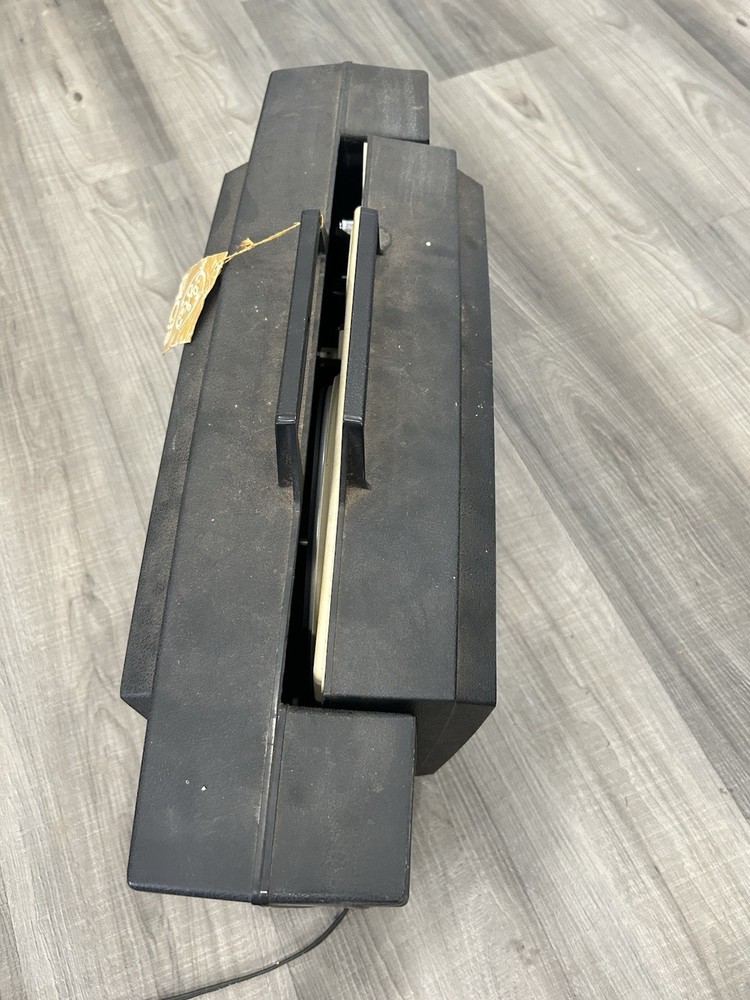 General Electric Wildcat Record Player- Solid State Black *READ DESCRIPTION*