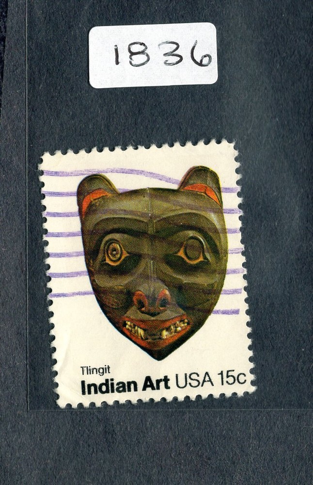 1980 Stamp #1836 Tingit Tribe Used