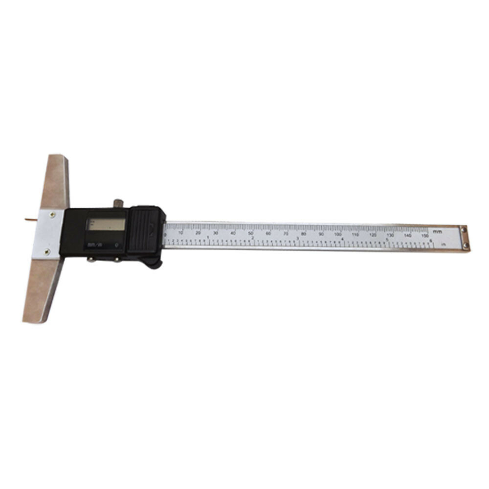 6" 150mm Double Hook Electronic Digital Depth Gage Gauge Caliper Measurement