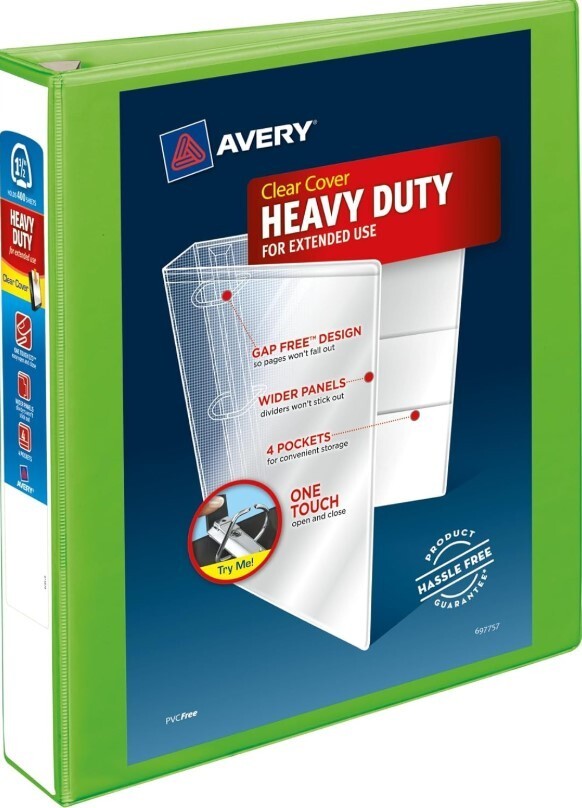Avery Dennison Ave-09701 Durable Slant Ring Reference View Binder -