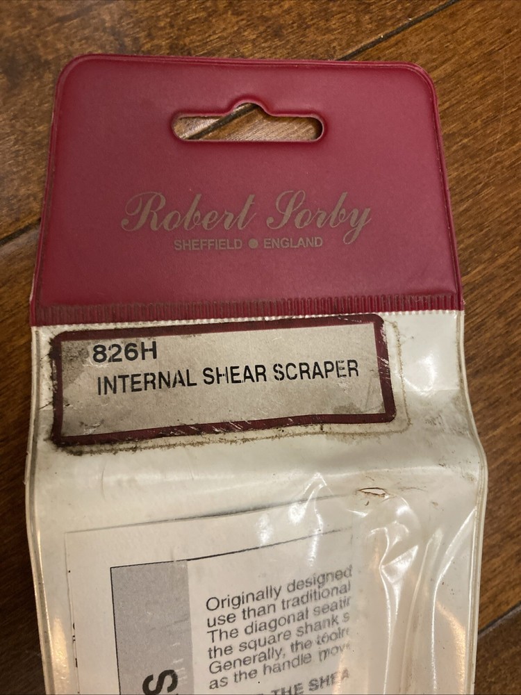 Rorbert Sorby #826H Internal Shear Scraper Sheffield England
