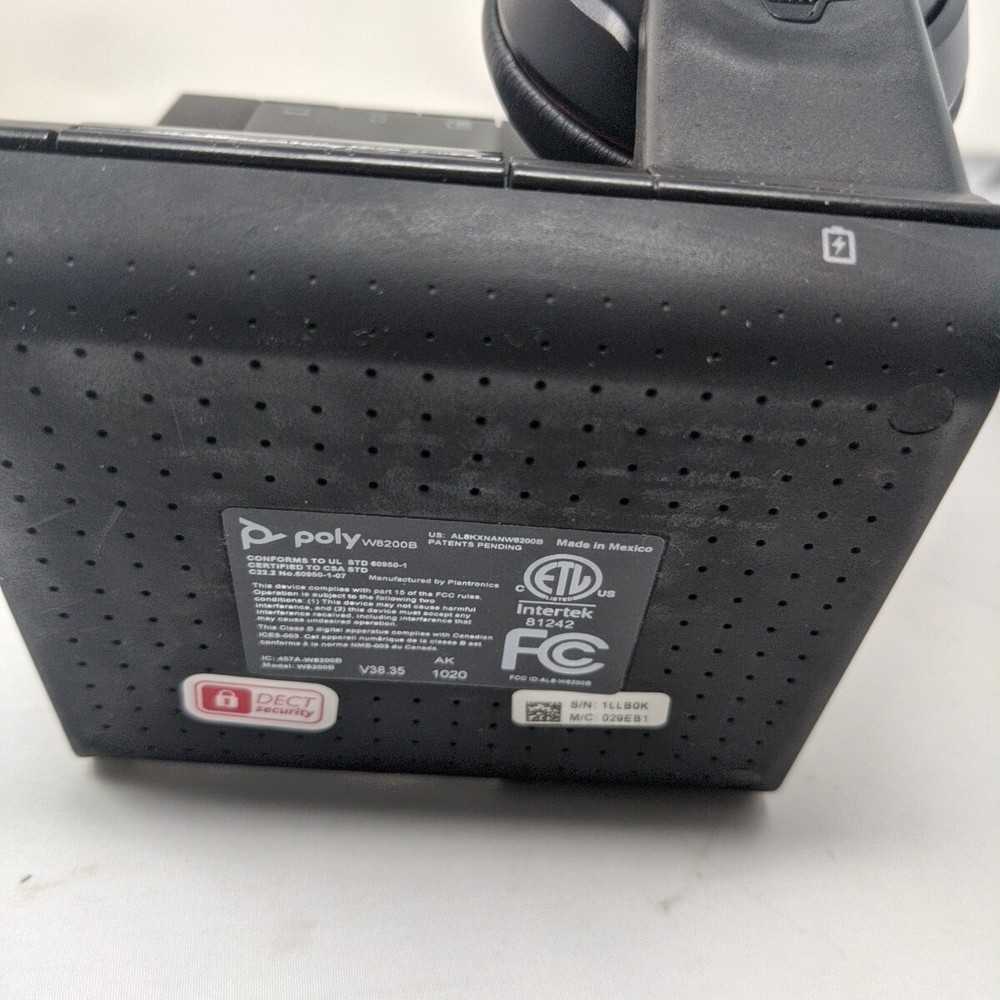Plantronics Poly W8200B Wireless Bluetooth Charger base & W8220T Headset Tested
