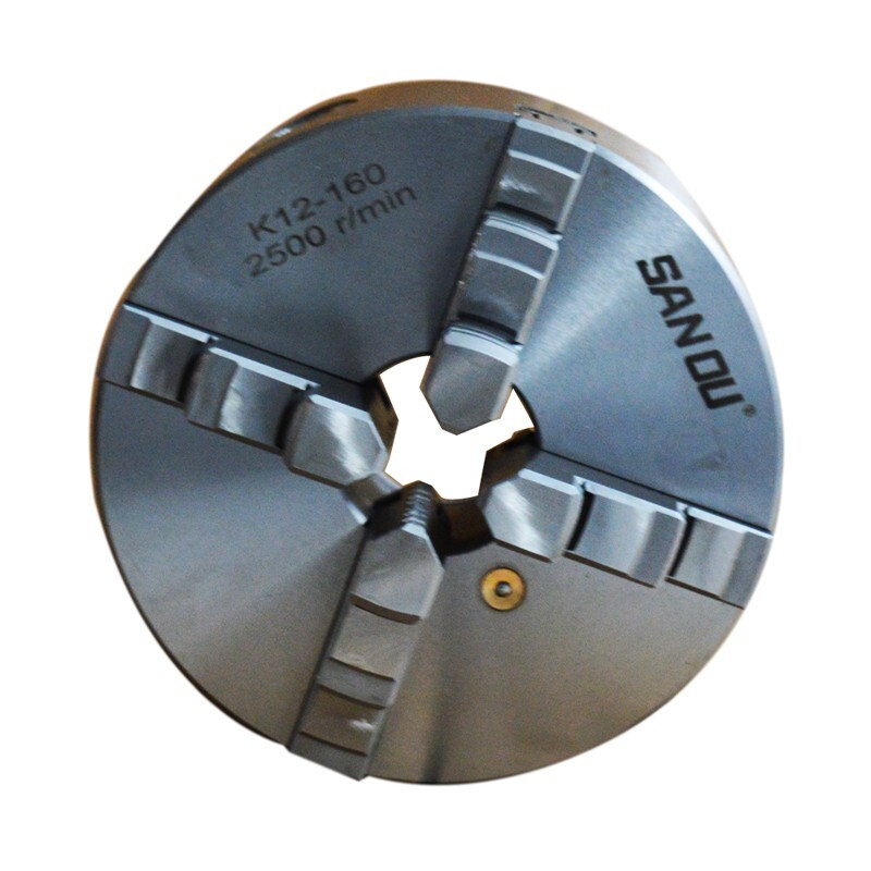 K12-160 Lathe Chuck 4 Jaw Self-centering for Milling Machine Lathe Accessories