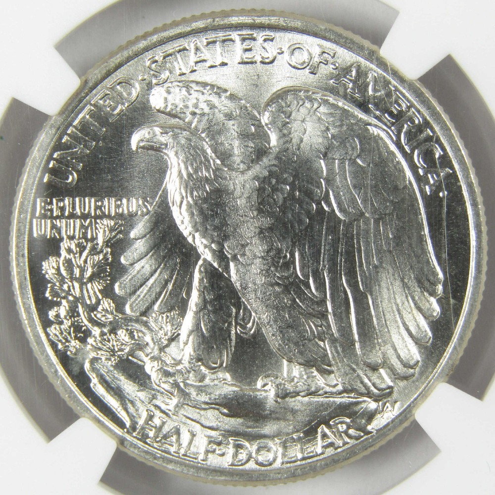 1945 Liberty Walking Silver Half Dollar MS 66 NGC Uncirculated