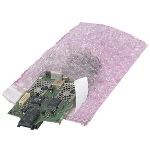 4" x 10 1/2" Anti-Static Bubble Pouches - 500 Per Case