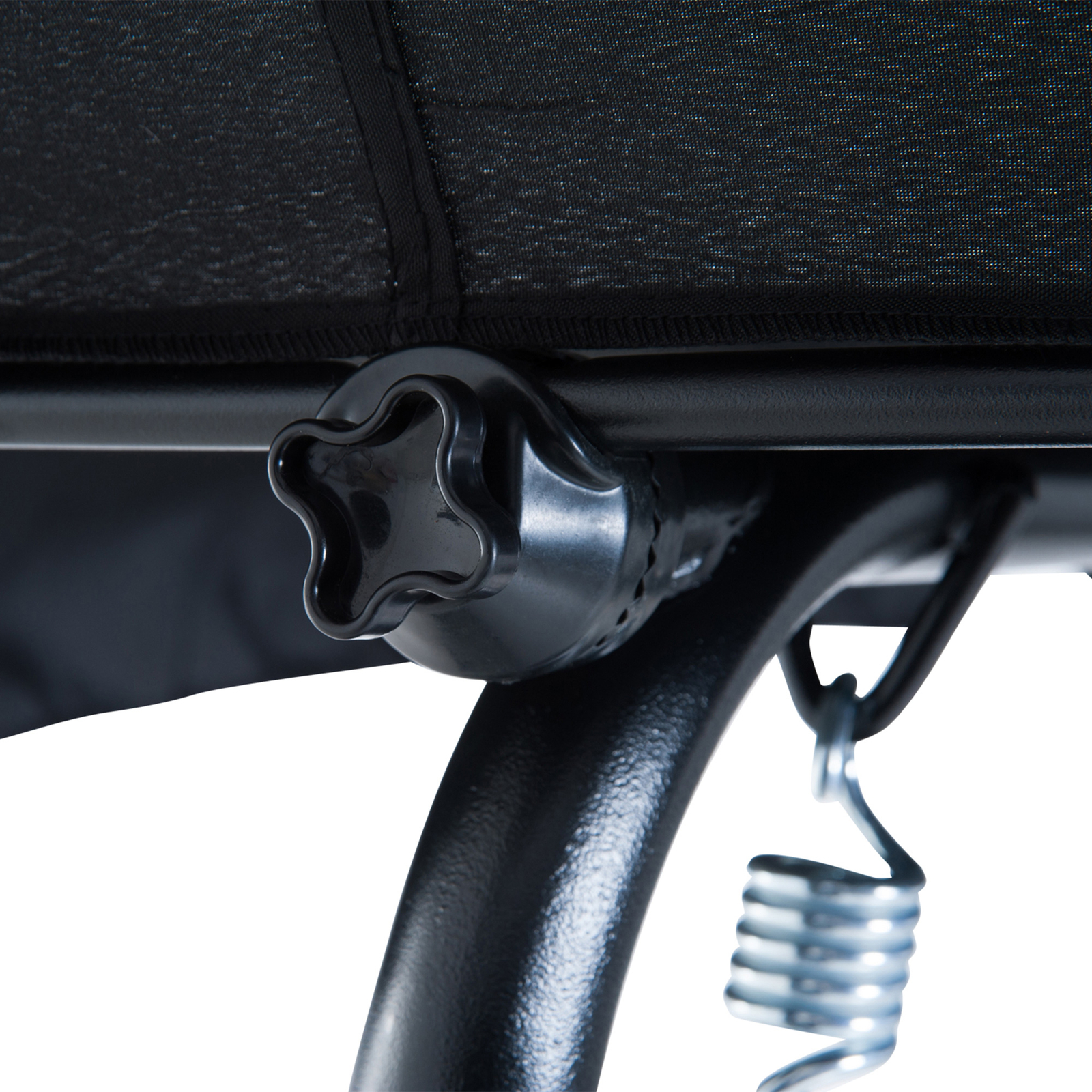 Porch Swing Hammock Bench Lounge Chair Steel 3-seat Padded Outdoor w/ Canopy