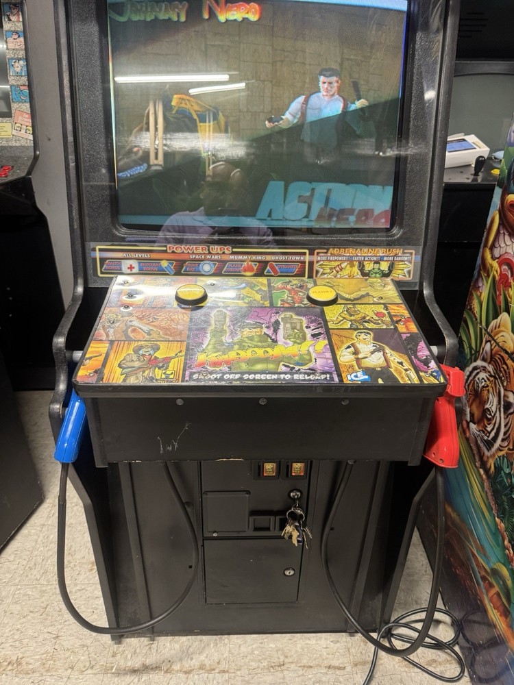 JOHNNY NERO ARCADE MACHINE by I.C.E. 2004