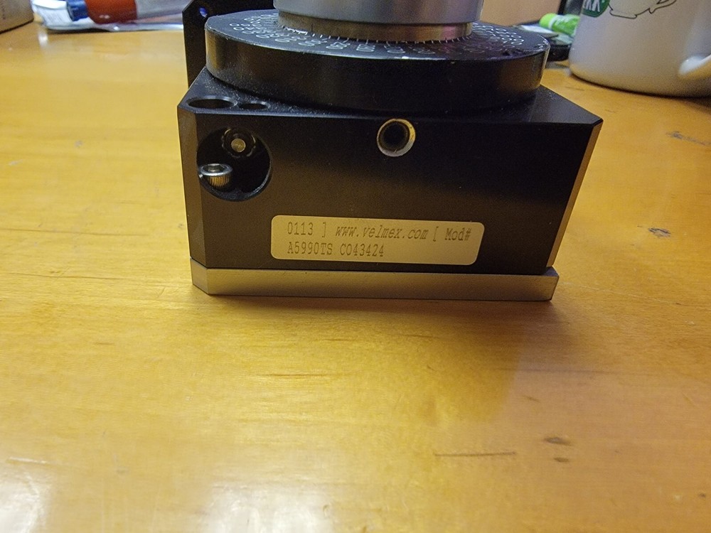 Velmex A5990TS-C043424 Rotary Table 0113