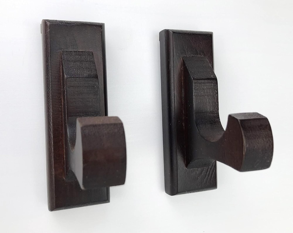 Versatile Decorative Sword Rack with Dual Hooks - Display Your Weapons Elegantly