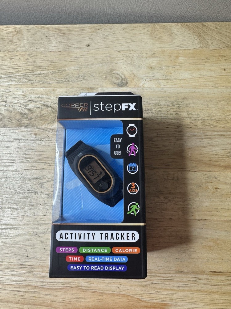 Copper Fit Step FX Activity Tracker-New Open Box