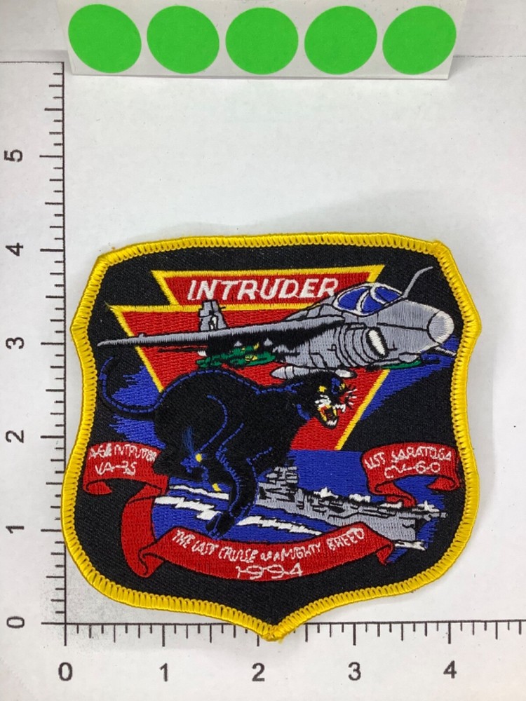 U.S NAVY VA-35 LAST CRUISE SQUADRON PATCH