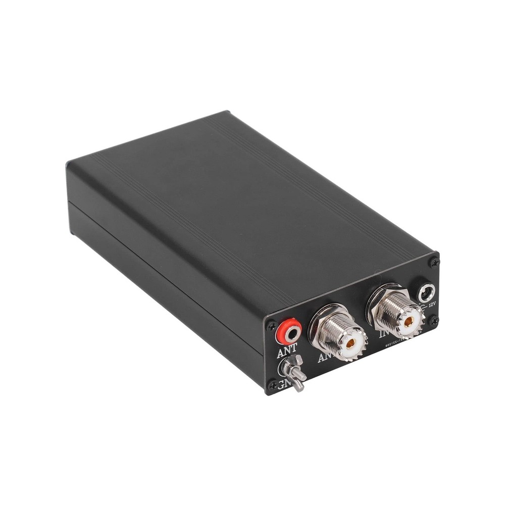 Miniature shortwave Automatic Antenna Tuner, 200W, OLED Display, for Home, Ve...