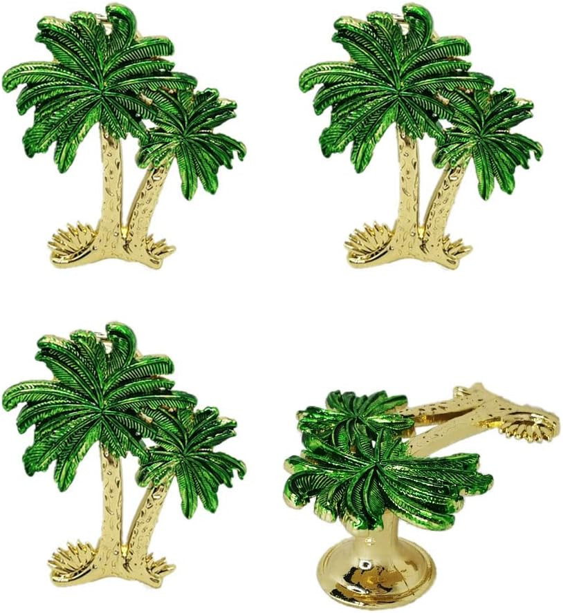 Palm Tree Cabinet Knobs 4 Pcs Cabinet Knobs Zinc Alloy Knobs Beach Ocean Theme H