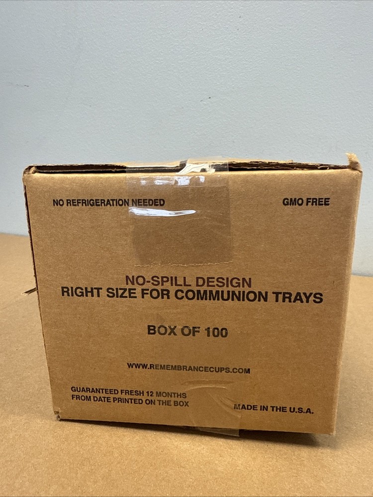 communion cups prefilled