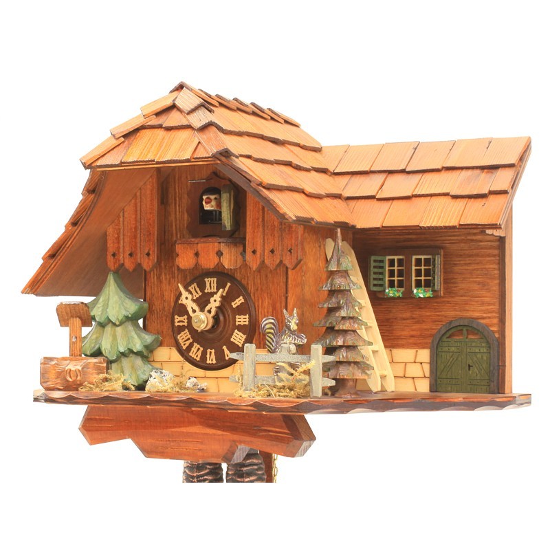 Cuckoo Clock Jumping Squirrel RH 1109 NEW