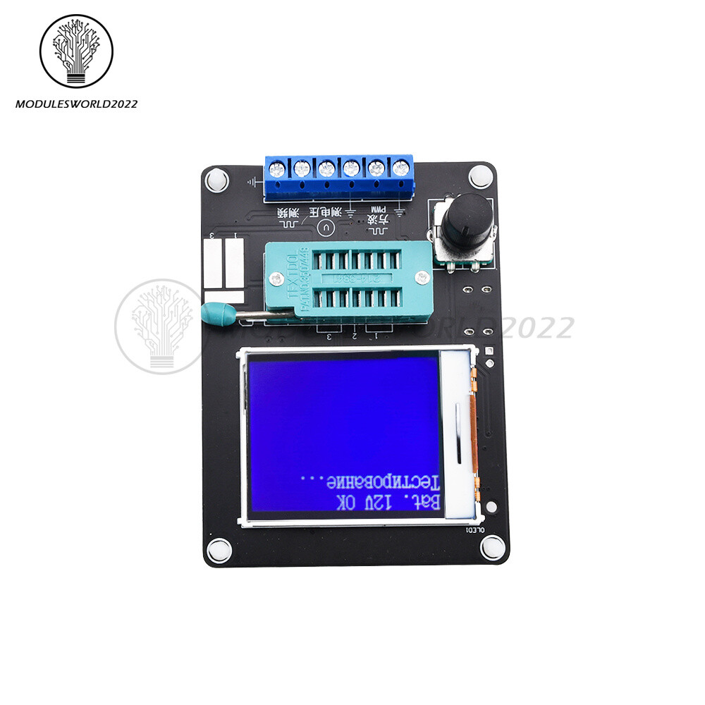 GM328A Transistor Tester Resistance Capacitance Inductance ESR Frequency Meter