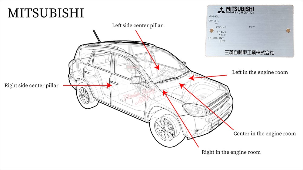 Mitsubishi Genuine Sensor FR ABS RH 4670B310 OEM