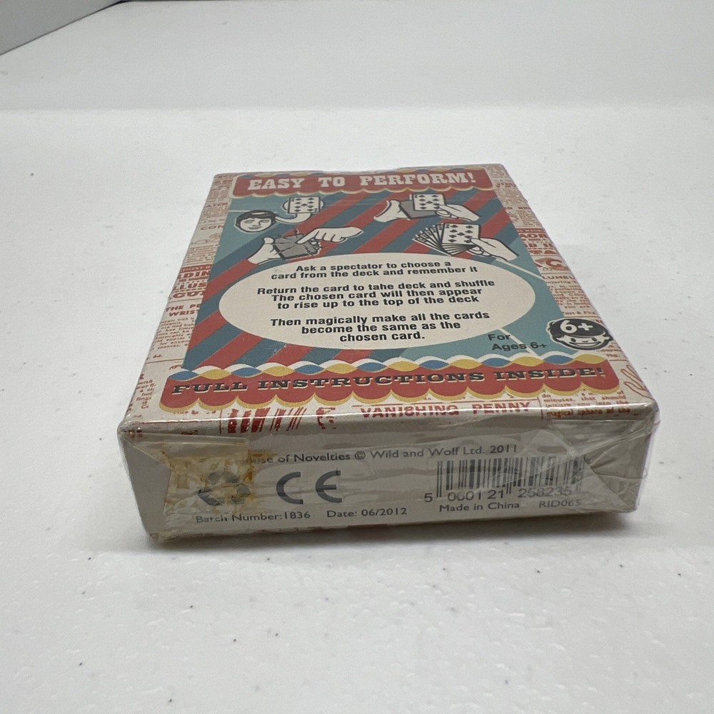 Ridley’s Magic Trick Cards