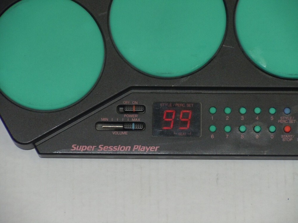 YAMAHA DD-8 SUPER SESSION PLAYER DIGITAL DRUM MACHINE TESTED WORKS 100%