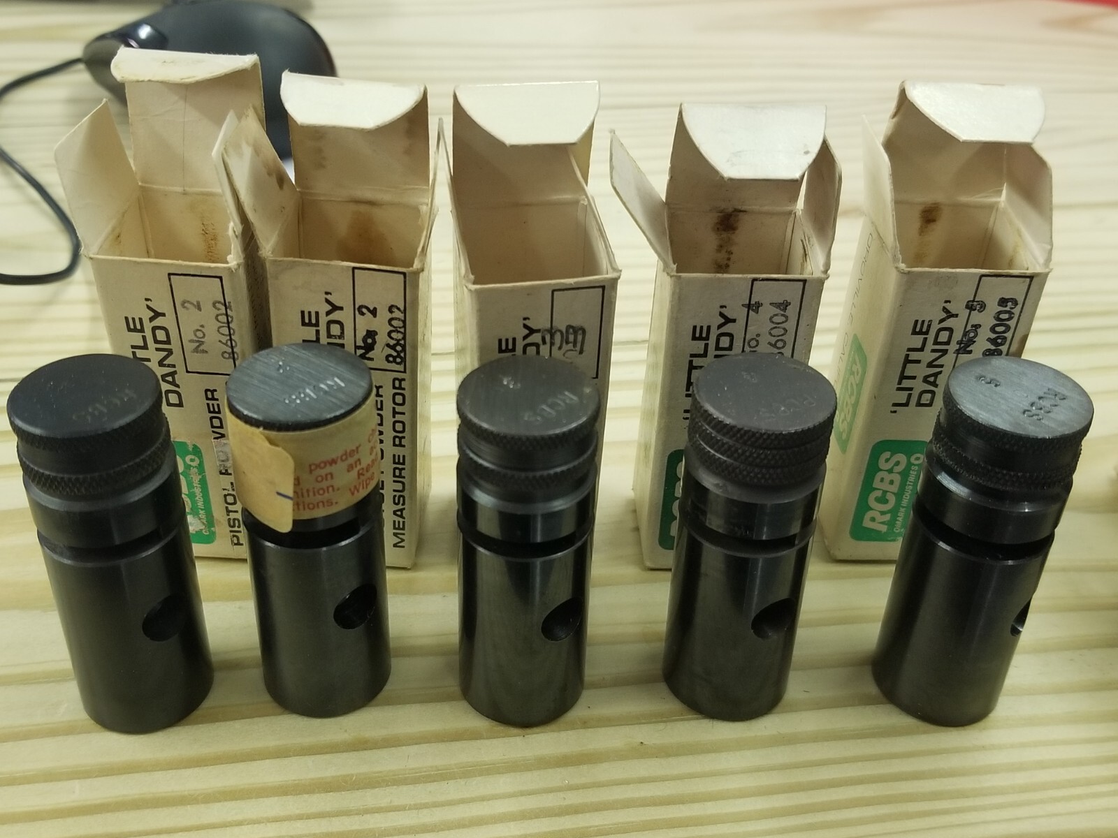 RCBS Little Dandy Pistol Powder Measure Rotor *Your Choice*