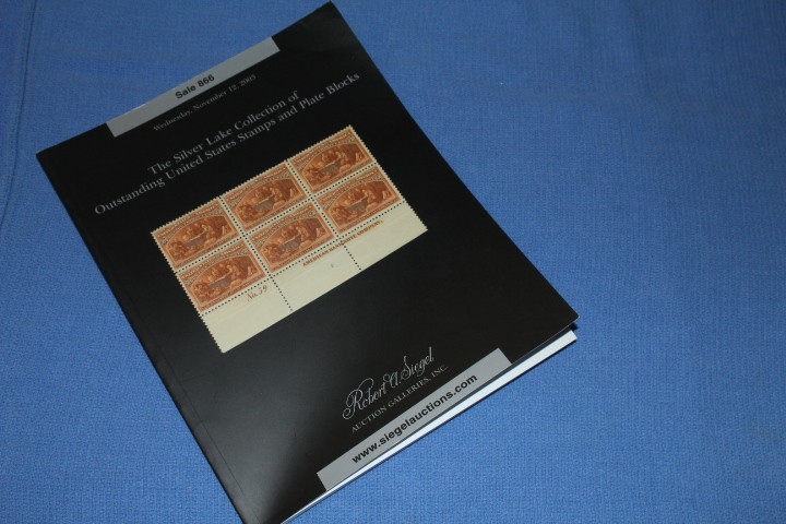 Siegel Auction Nov 2003 Silver Lake #866 INCLUDES REALIZATIONS BlueLakeStamps