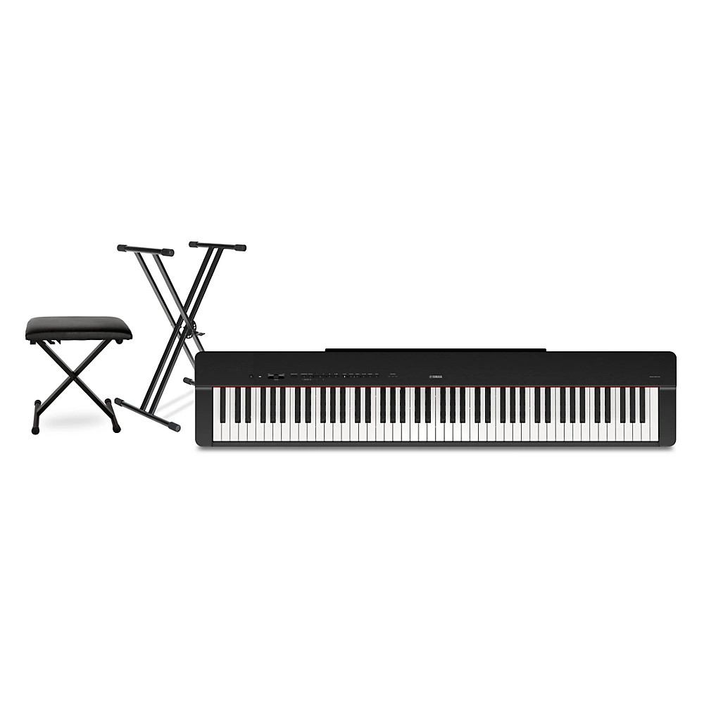 Yamaha P-225 88-Key Digital Piano Black Essentials Package