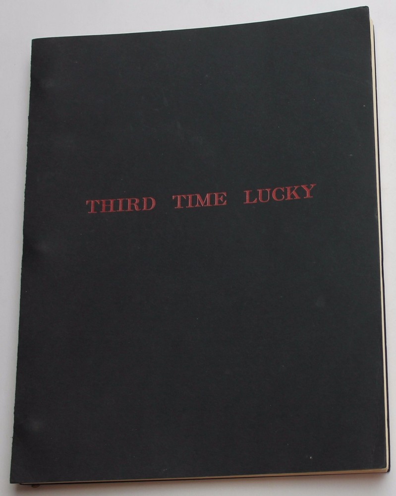 THIRD TIME LUCKY / Stanley Mann 1976 Unproduced Screenplay