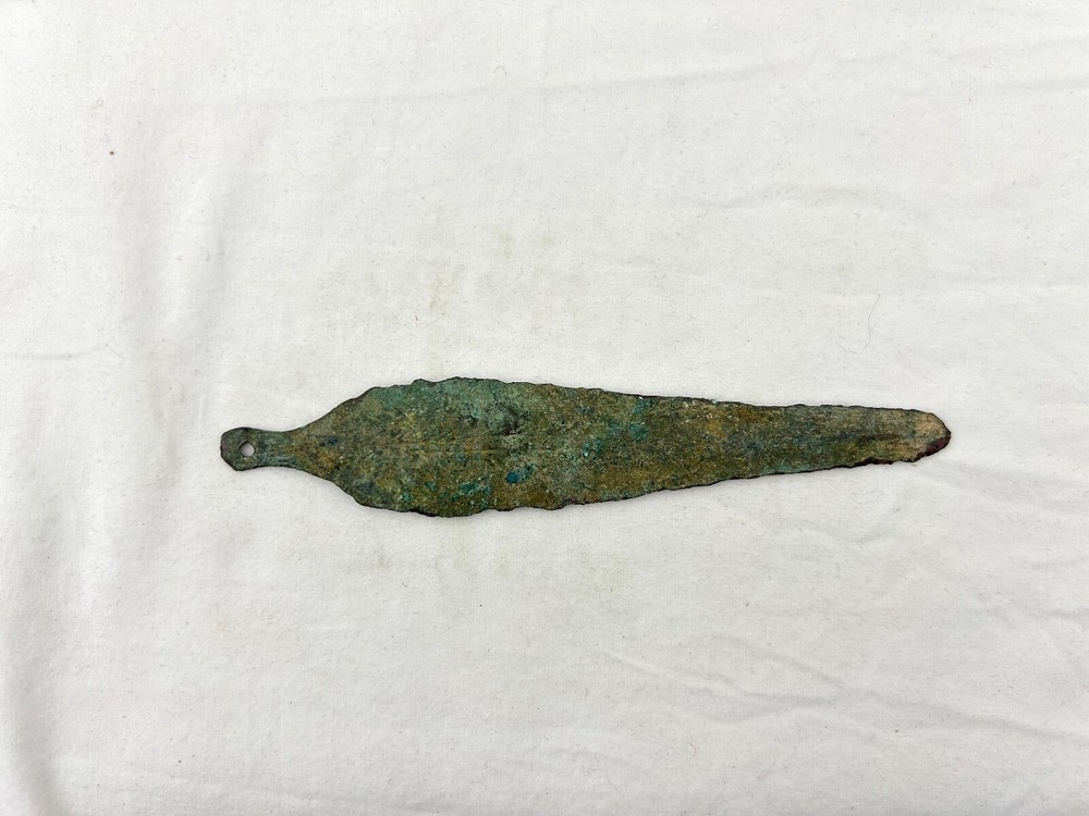Ancient Bronze Age Roman Spear