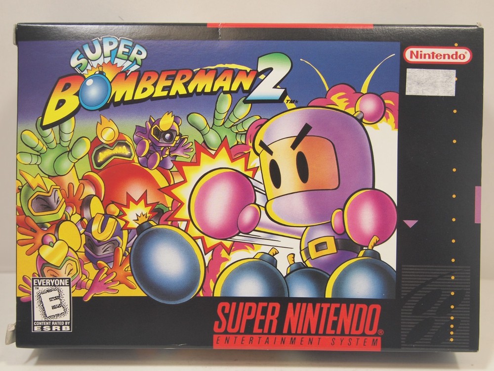 Super Bomberman 2 (Super Nintendo | SNES) Authentic BOX ONLY
