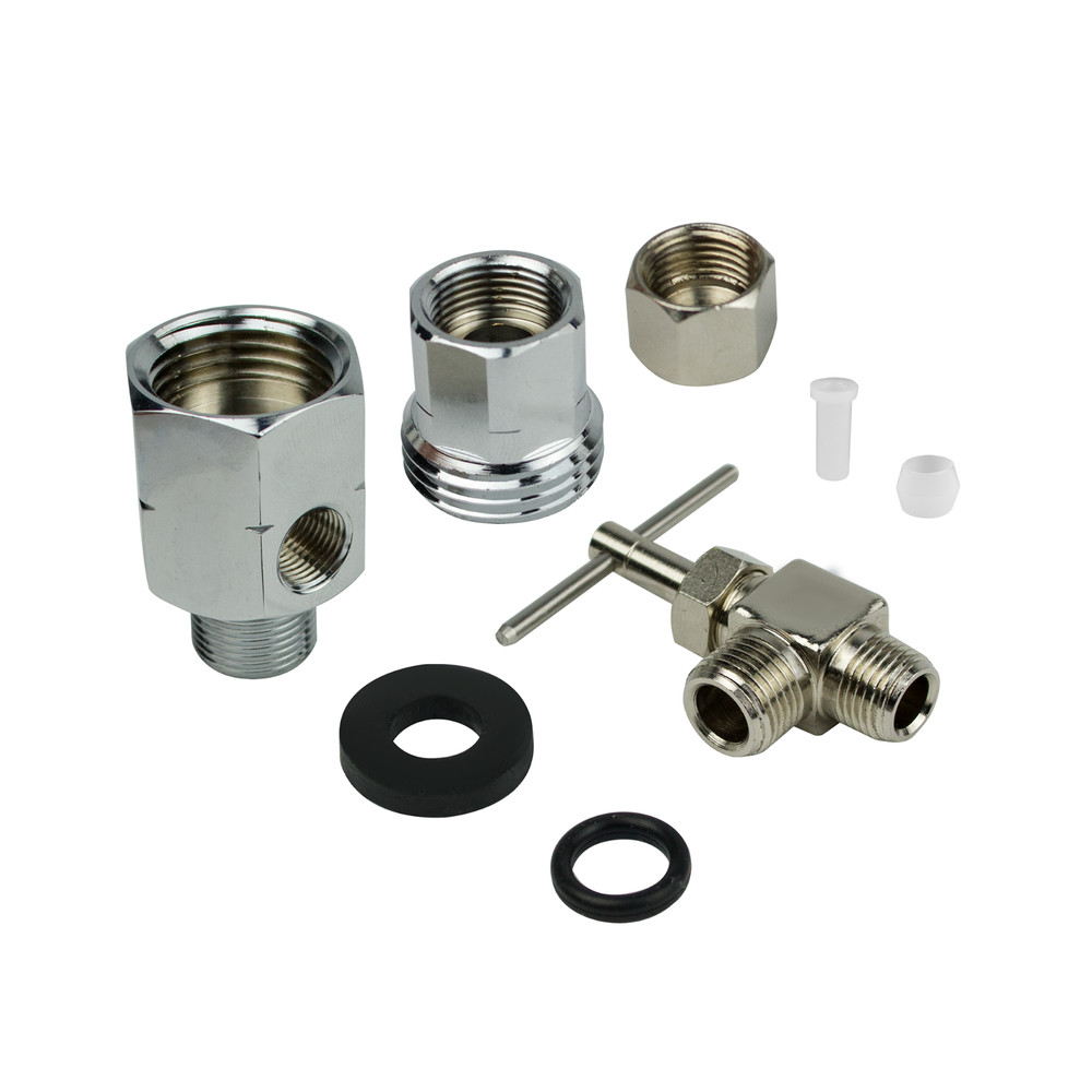 APEC Feed Water Adapter 1/2" & 3/8" for Undersink Reverse Osmosis Water System