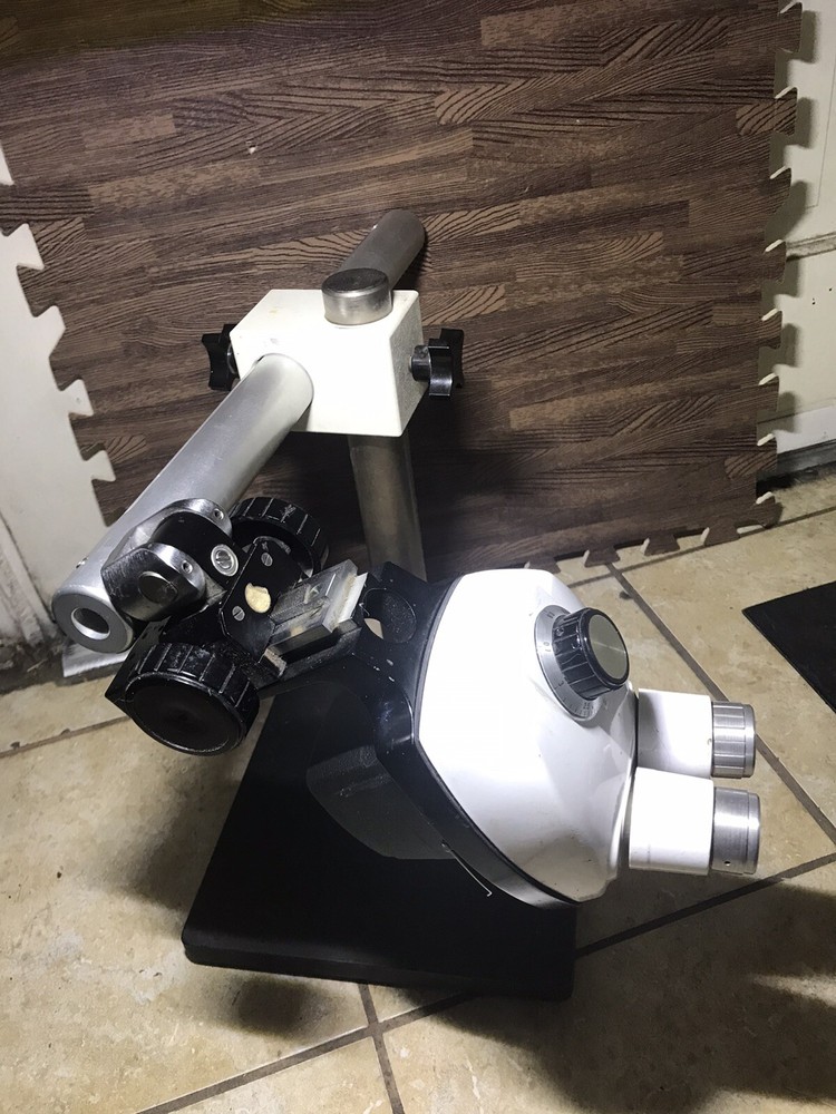RARE McBain Microscope Head With Original Mount (Great Condition)