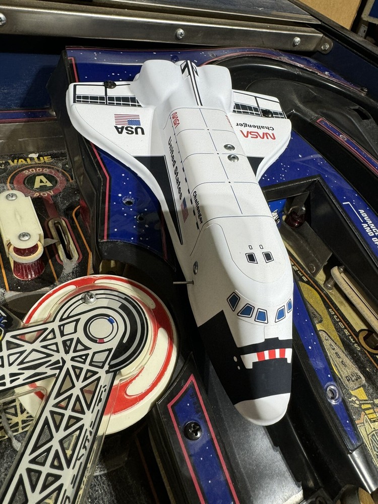 1984 Williams Space Shuttle Pinball Machine Space Shuttle "Defender" Replacement