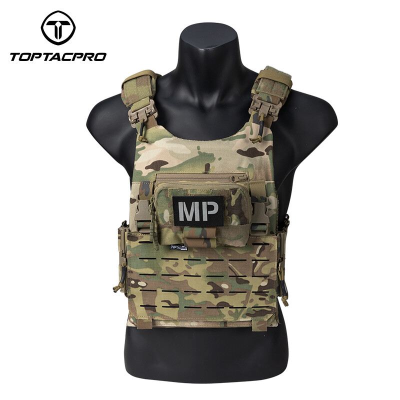 TOPTACPRO Tactical MOLLE Pouch Accessory Pouch Chest Storage Admin Panel Sundry