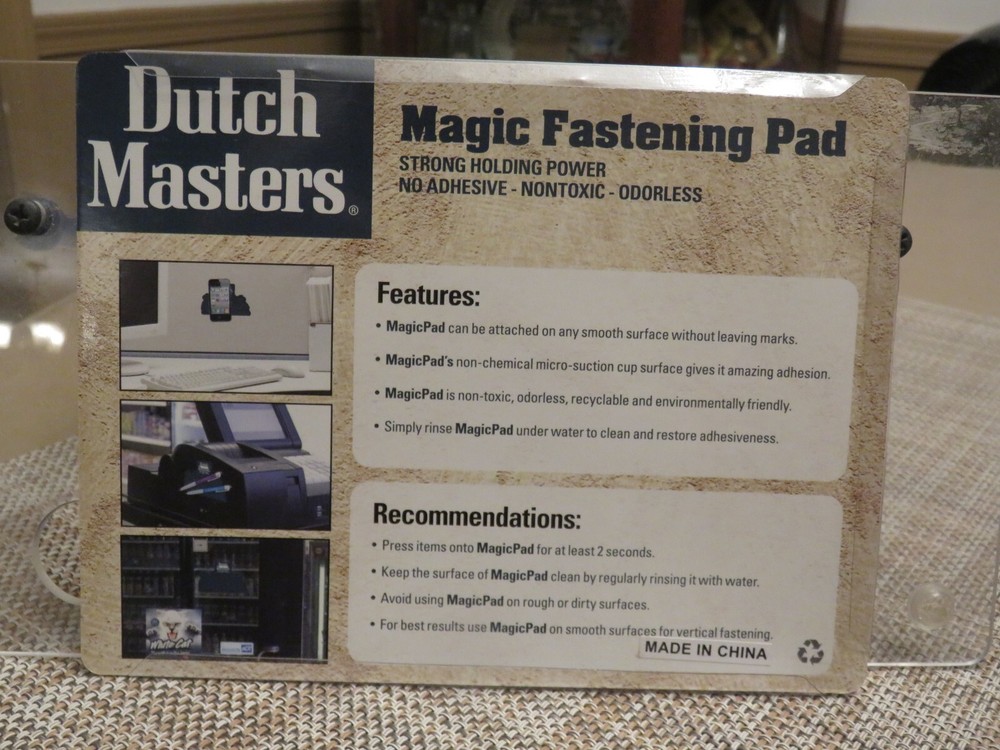 DUTCH MASTERS CIGARS MAGIC FASTENING PAD (Unopened)