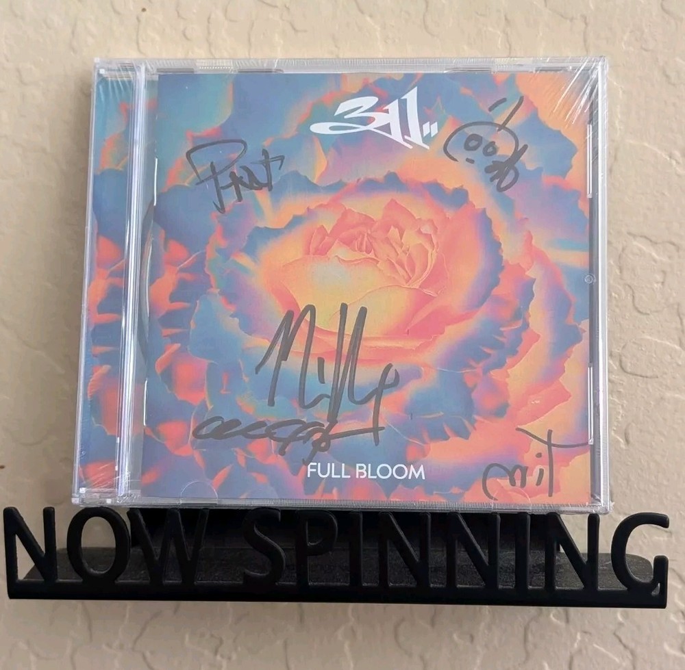 SIGNED - 311 - Full Bloom - CD - Autographed Booklet - Sealed New