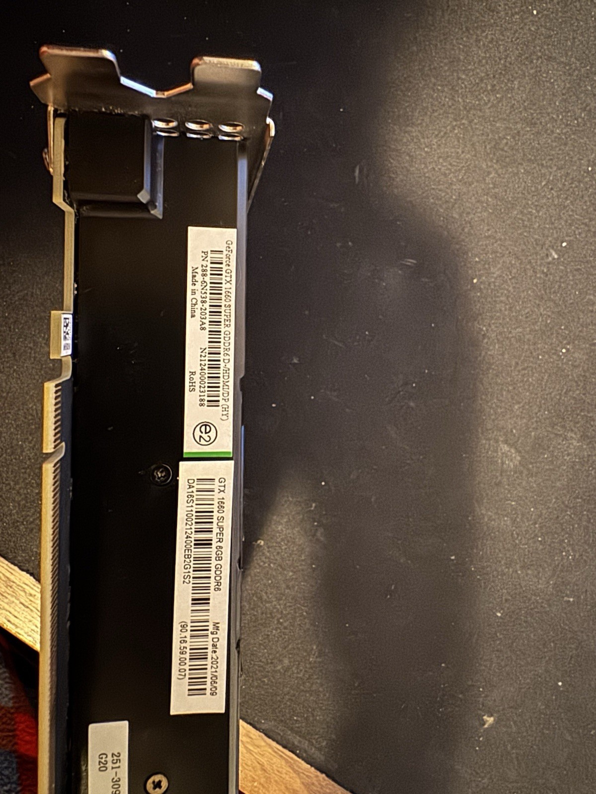 NVIDIA GeForce GTX 1660 SUPER 6GB GDDR6 DVI HDMI DisplayPort