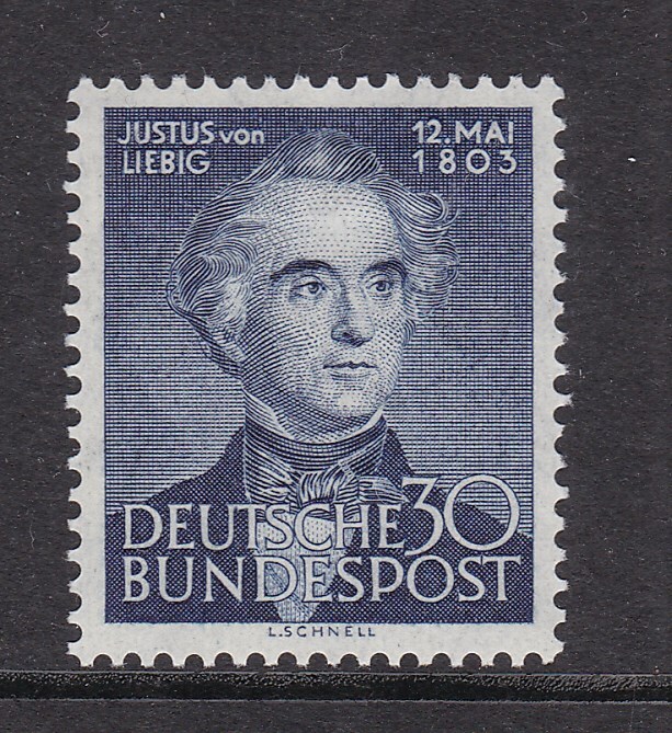 Germany 1953 Leibig SG1092 MINT light hinge