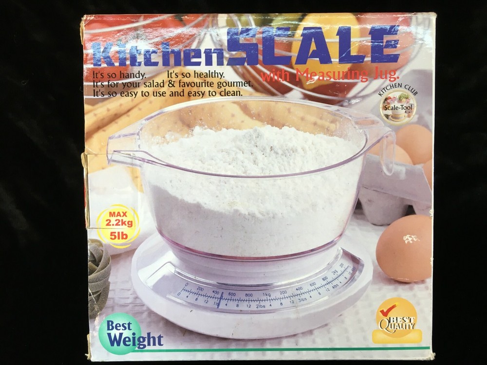 Kitchen Club KITCHEN SCALE With Measuring Jug