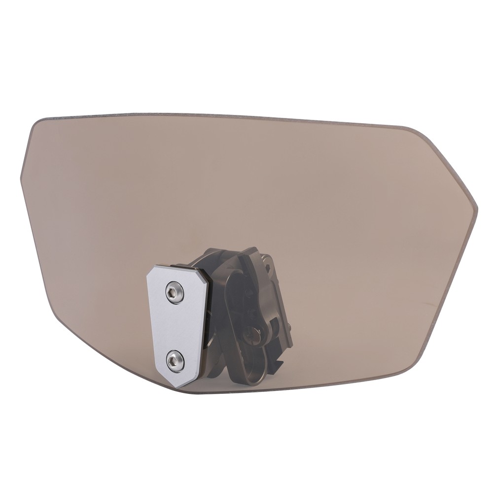 Universal Motorcycle Clip On Windshield Extension Spoiler Wind Screen Deflector