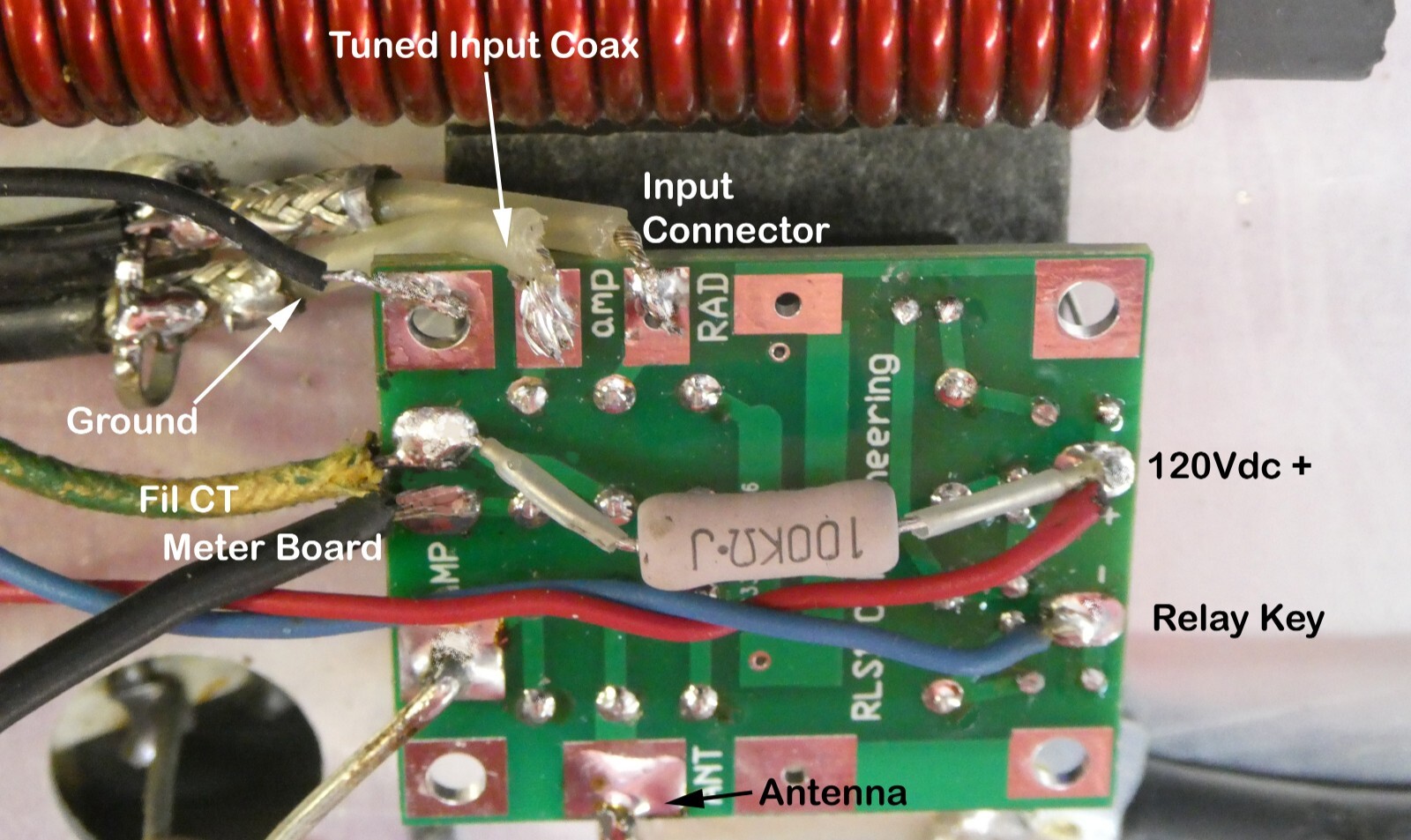 UnRS-220 Heathkit SB220 120Vdc antenna relay sequenced high speed replacement