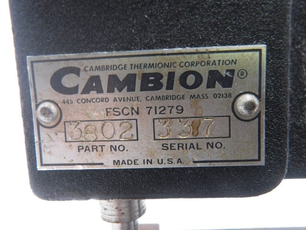 Cambion 3802 Hand Tool Press