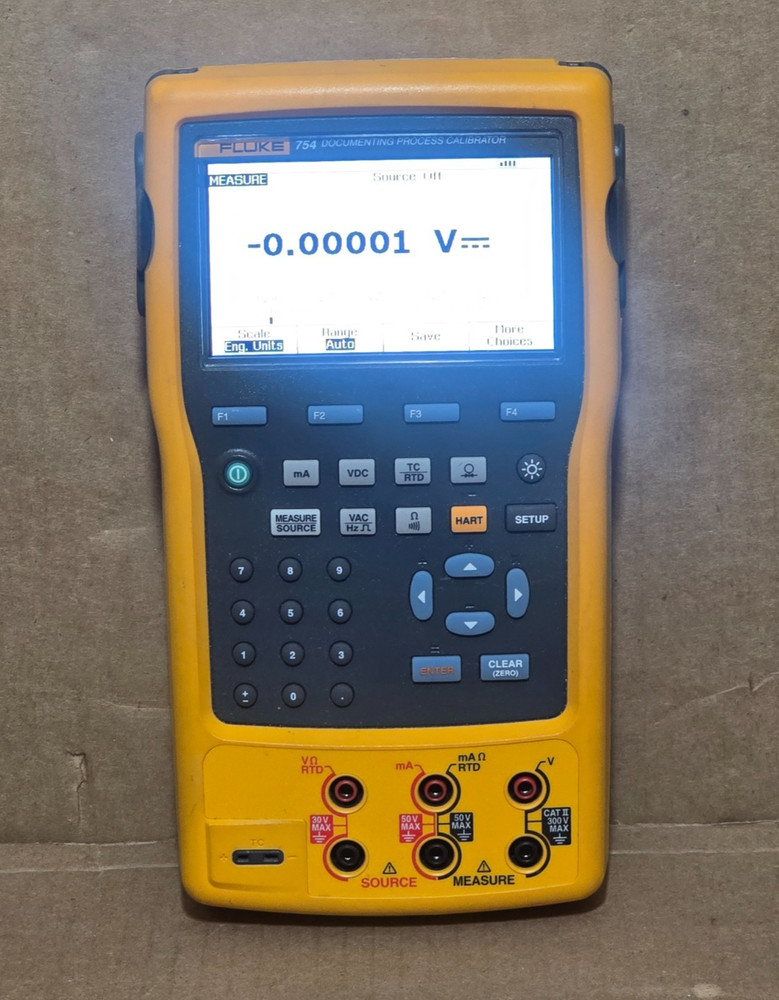 Fluke 754 Documenting Process Calibrator with HART Communication