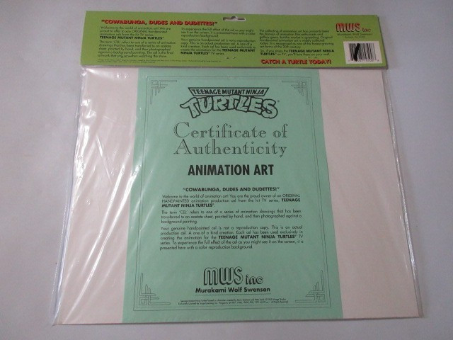 TMNT Turtle Animation Art - Leonardo