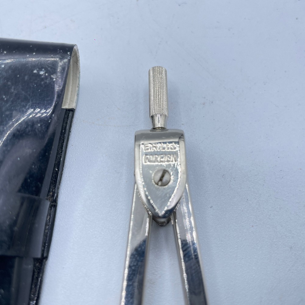 Compass In Pouch Vintage E.H Ltd Technical Drawing Instruments