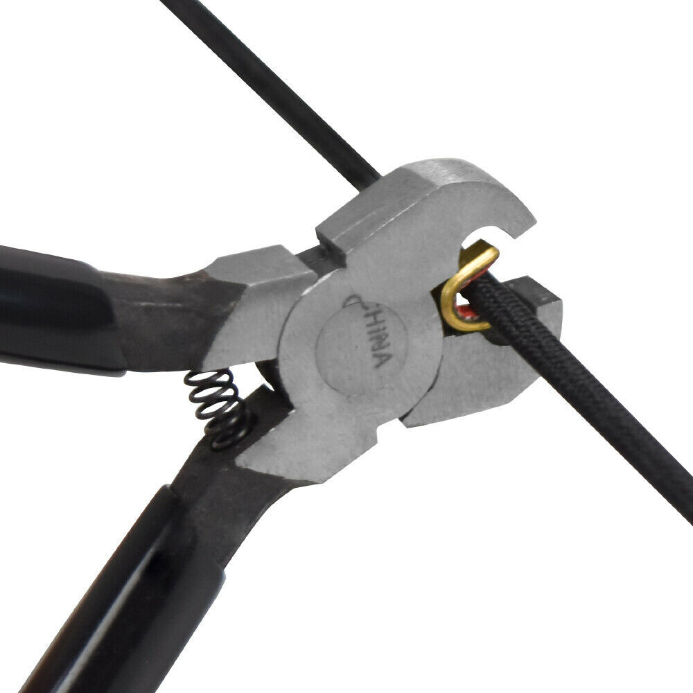 Archery Bowstring Nocking Points, Pliers, T Shape Ruler Bow Square Tools Set NEW